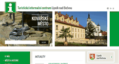 Desktop Screenshot of info.mesto-lipnik.cz